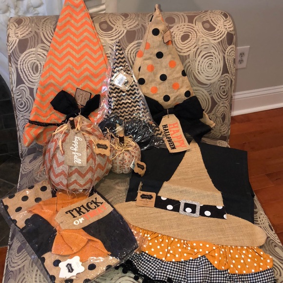 NWT Mud pie Halloween decorations